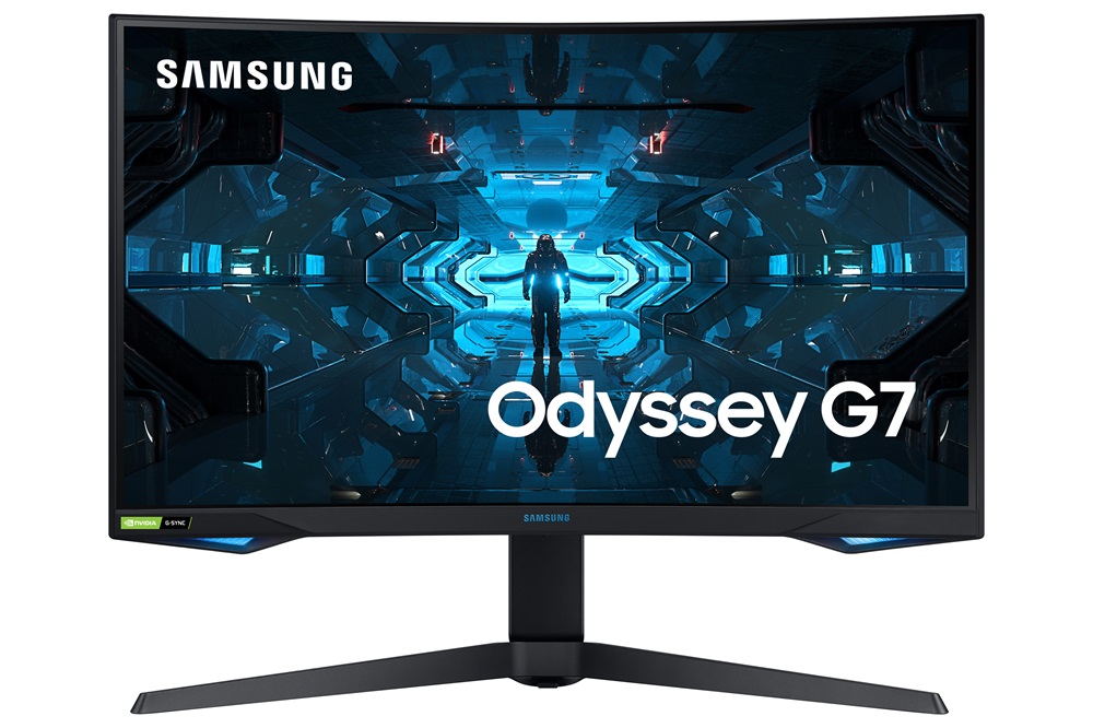 Samsung 26,9" C27G75TQSR QHD VA 240Hz HDMI/DP/USB fekete ívelt QLED gamer monitor
