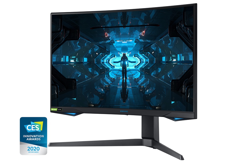 Samsung 26,9" C27G75TQSR QHD VA 240Hz HDMI/DP/USB fekete ívelt QLED gamer monitor