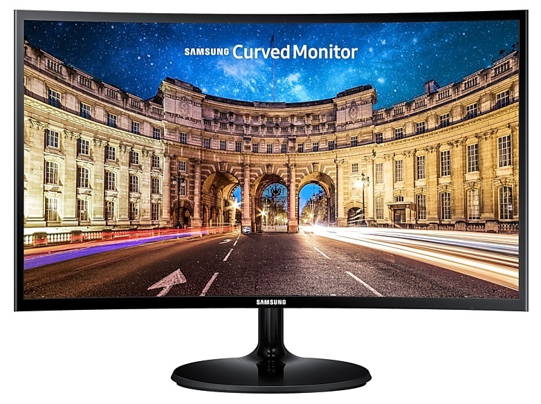 Samsung 27" C27F390FHR FHD VA VGA/HDMI fekete ívelt LED monitor