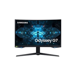 Samsung 27" G7 QHD 240Hz VA HDMI/DP/USB ívelt gamer monitor
