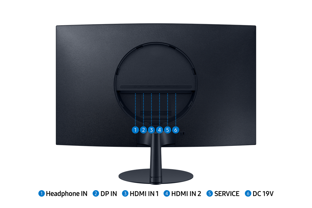 Samsung 27" LS27C390EAUXEN FHD HDMI/DP ívelt kijelzős monitor