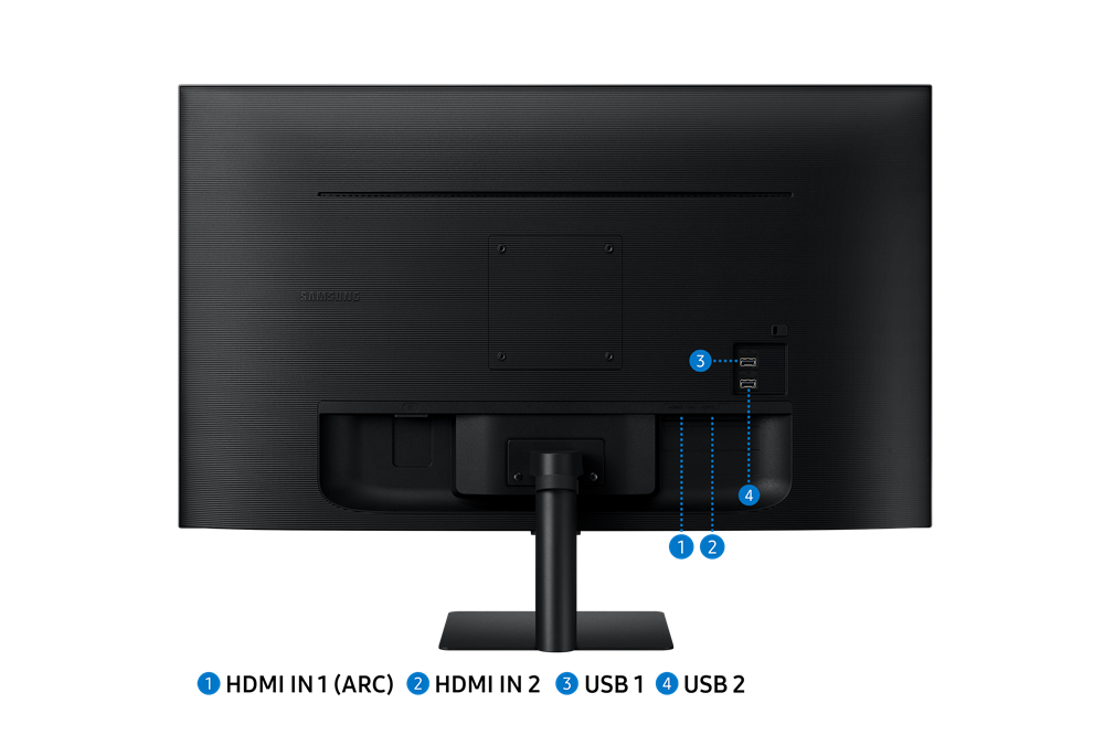 Samsung 27" LS27CM500EUXDU FHD HDMI Smart monitor