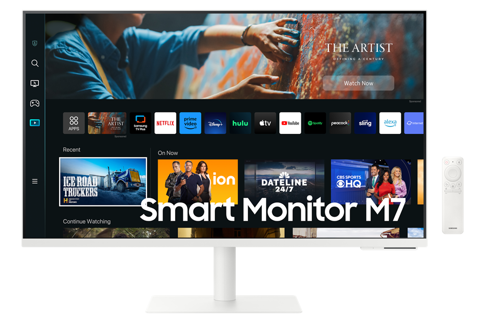 Samsung 27" LS27CM703UUXDU UHD VA HDMI/USB/USB-C/WiFi/Bluetooth Smart monitor