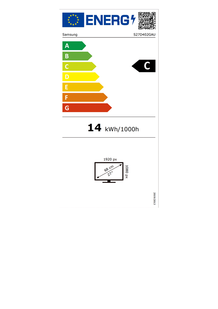 Samsung 27" LS27D402GAUXEN S40GD FHD IPS 100Hz HDMI/DP/USB monitor
