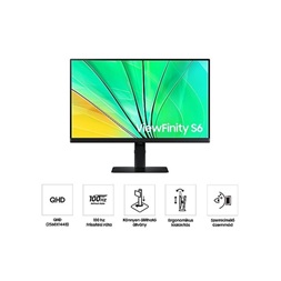 Samsung 27" LS27D600EAUXEN ViewFinity S6 S60D QHD IIPS 100HZ DP/HDMI/USB monitor