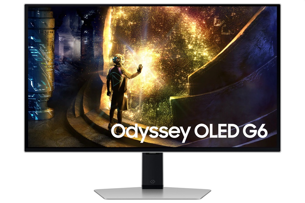 Samsung 27" LS27DG610SUXEN Odyssey G6 QHD OLED 240Hz HDMI/DP/USB gamer monitor