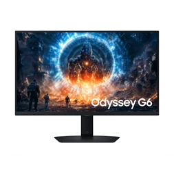 Samsung 27" LS27FG602EUXEN Odyssey G6 QHD IPS 350Hz HDMI, DP Pivot gamer monitor