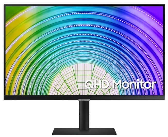 Samsung 27" S27A600NWU QHD IPS HDMI/DP/USB fekete LED monitor