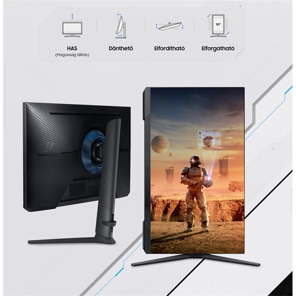 Samsung 27" S27AG300NUX HDMI Display port 144Hz monitor (Újracsomagolt)