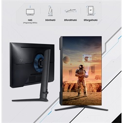 Samsung 27" S27AG300NUX HDMI Display port 144Hz monitor (Újracsomagolt)