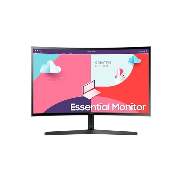 Samsung 27" S36C FHD VA HDMI/VGA ívelt monitor