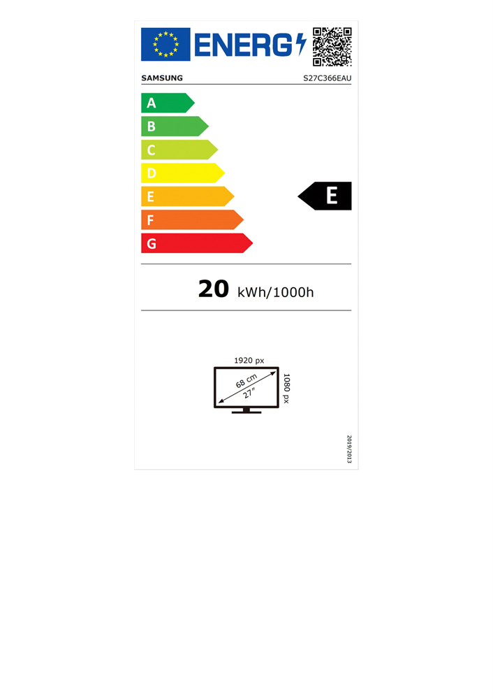 Samsung 27" S36C FHD VA HDMI/VGA ívelt monitor