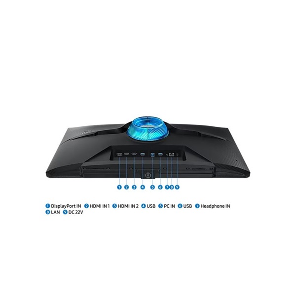 Samsung 28" LS28BG700EPXEN UHD IPS 144Hz HDMI/DP/USB/LAN/WiFi/BT gamer monitor