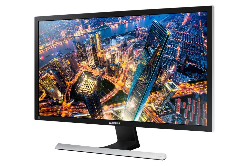 Samsung 28" U28E570DSL 4K UHD TN DP/HDMI fekete LED monitor