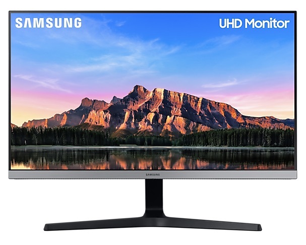 Samsung 28" U28R550UQR 4K UHD IPS DP/HDMI kék-szürke LED monitor