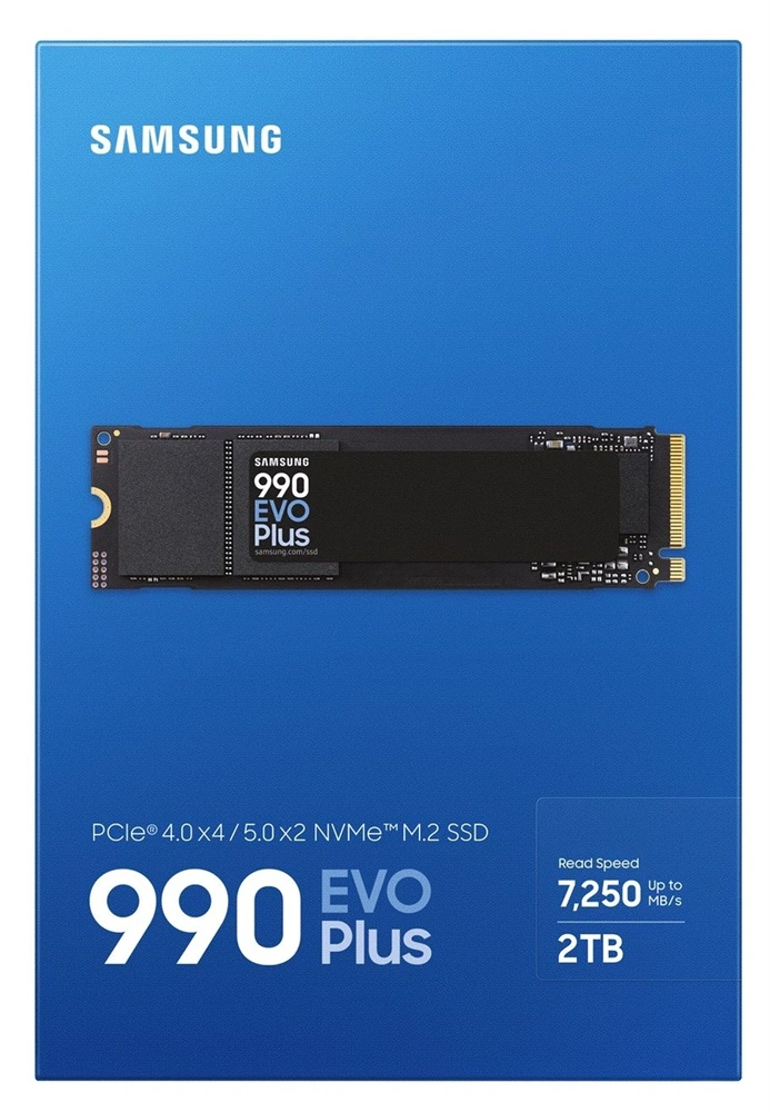Samsung 2TB M.2 PCIe 5.0 990 EVO (MZ-V9S2T0BW) SSD