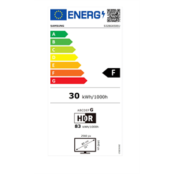 Samsung 32" LS32BG650EUX Gaming&Smart QHD VA 240Hz HDMI/DP/USB gamer ívelt monitor