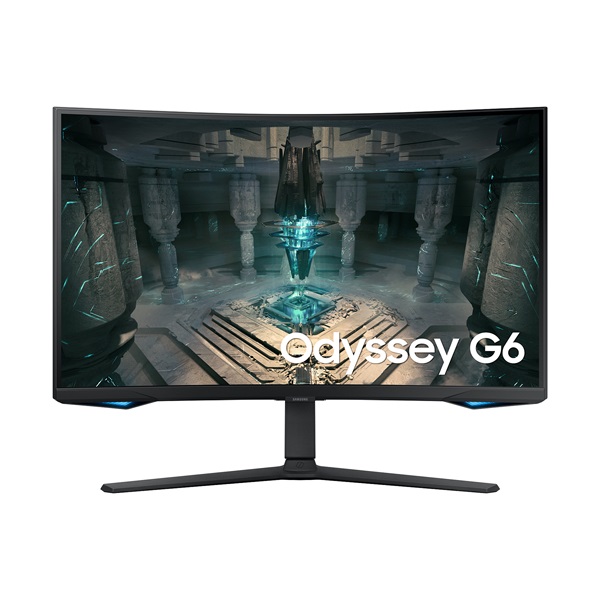 Samsung 32" LS32BG650EUX Gaming&Smart QHD VA 240Hz HDMI/DP/USB gamer ívelt monitor