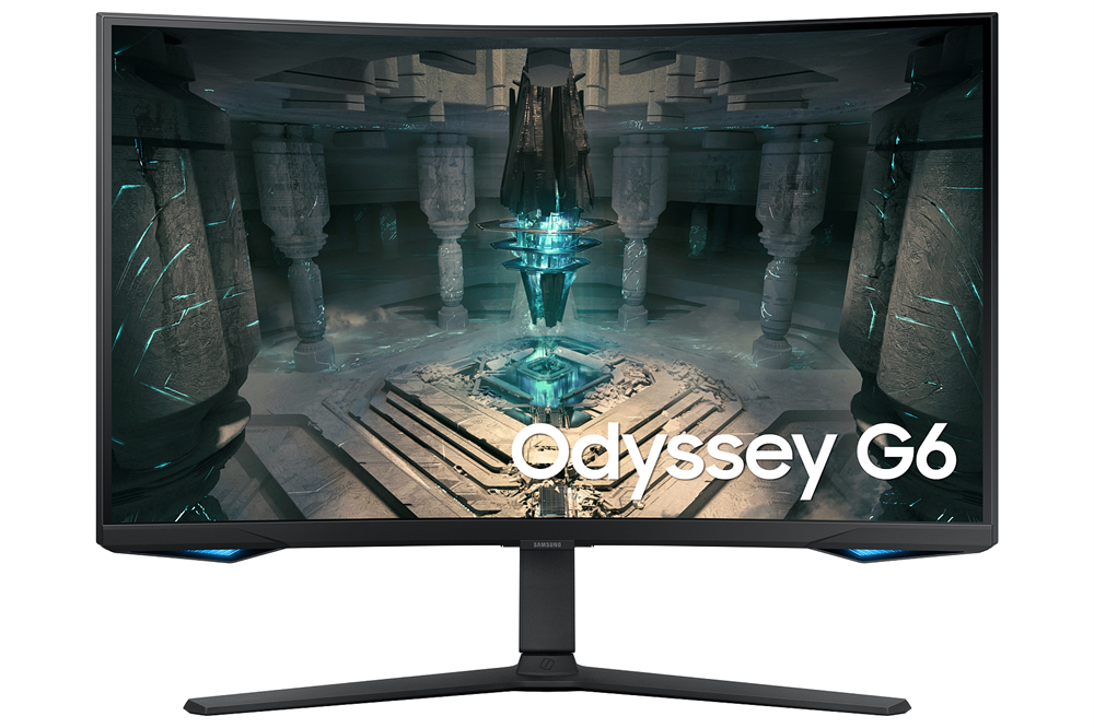 Samsung 32" LS32BG650EUX Gaming&Smart QHD VA 240Hz HDMI/DP/USB gamer ívelt monitor