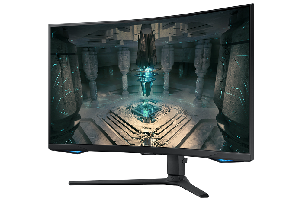 Samsung 32" LS32BG650EUX Gaming&Smart QHD VA 240Hz HDMI/DP/USB gamer ívelt monitor