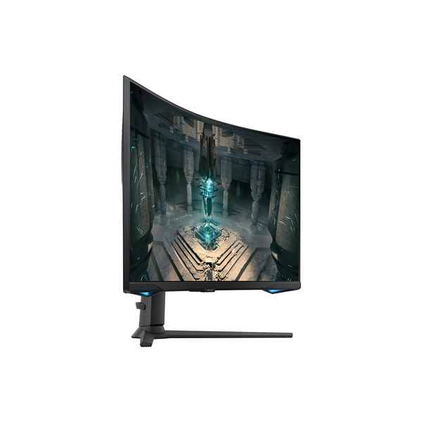 Samsung 32" LS32BG650EUX Gaming&Smart QHD VA 240Hz HDMI/DP/USB gamer ívelt monitor