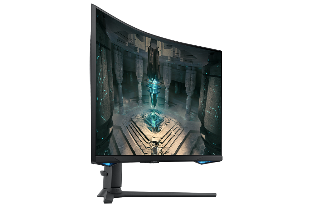 Samsung 32" LS32BG650EUX Gaming&Smart QHD VA 240Hz HDMI/DP/USB gamer ívelt monitor