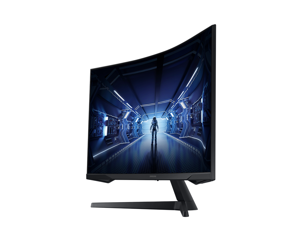 Samsung 32" LC32G55TQBUXEN VA WQHD 144Hz HDMI/DP ívelt gamer monitor