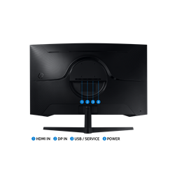 Samsung 32" LS32AG550EPXEN QHD 165Hz HDMI/DP HDR10 ívelt kijelzős gamer monitor