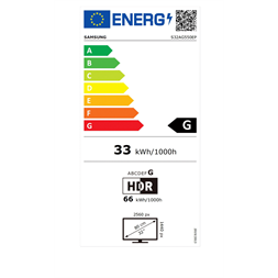 Samsung 32" LS32AG550EPXEN QHD 165Hz HDMI/DP HDR10 ívelt kijelzős gamer monitor