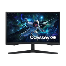 Samsung 32" LS32CG552EUXEN G55C QHD VA 165Hz HDMI/DP ívelt gamer monitor