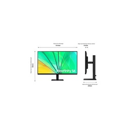 Samsung 32" LS32D600EAUXEN ViewFinity S6 S60D QHD IPS 100HZ DP/HDMI/USB monitor