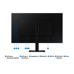Samsung 32" LS32D800EAUXEN ViewFinity S8 S80D 4K UHD IPS DP/HDMI/USB monitor