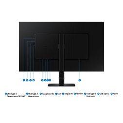 Samsung 32" LS32D800UAUXEN ViewFinity S8 S80UD 4K UHD IPS DP/HDMI/USB/USB-C/RJ45 monitor