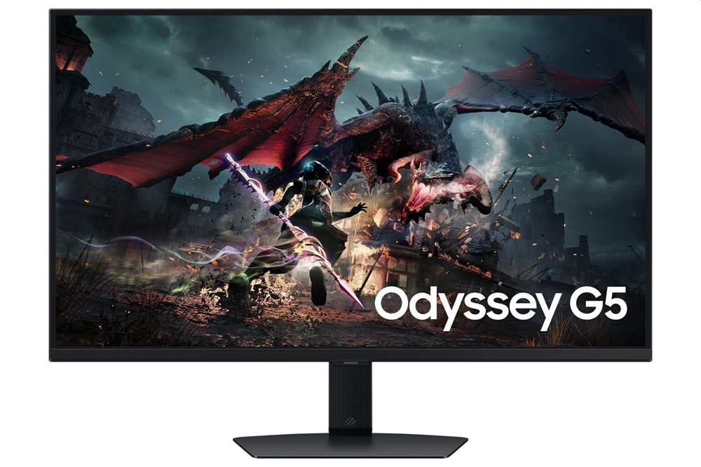 Samsung 32" LS32DG502EUXEN Odyssey G5 G50D QHD IPS 180Hz DP/HDMI gamer monitor