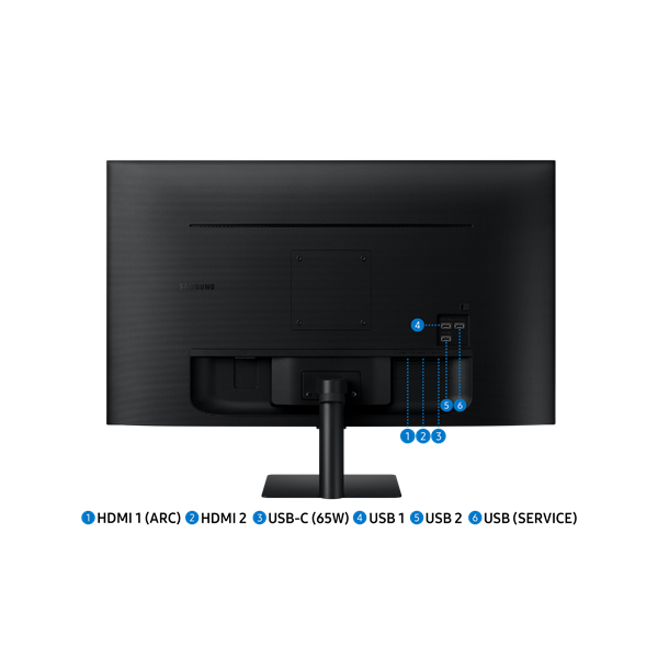 Samsung 32" LS32DM702UUXDU M7 M70D 4K UHD VA HDMI/USB/USB-C/Wi-Fi/Bluetooth smart monitor