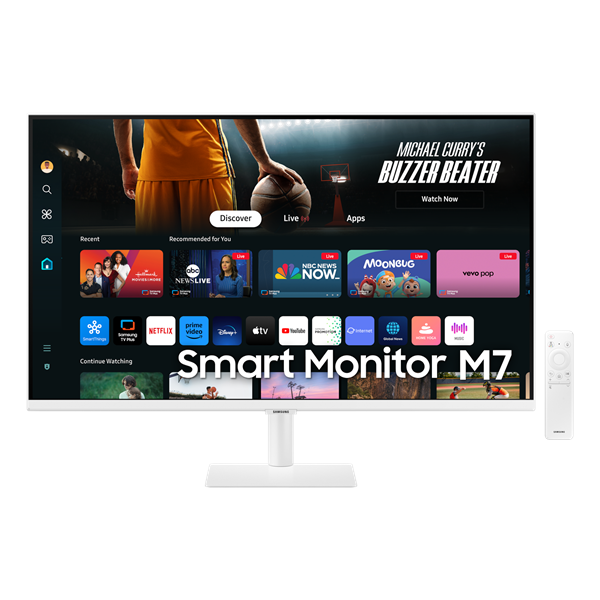 Samsung 32" LS32DM703UUXDU M7 M70D 4K UHD VA HDMI/USB/USB-C/Wi-Fi/Bluetooth smart monitor
