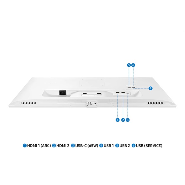 Samsung 32" LS32DM703UUXDU M7 M70D 4K UHD VA HDMI/USB/USB-C/Wi-Fi/Bluetooth smart monitor