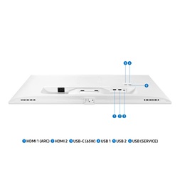 Samsung 32" LS32DM703UUXDU M7 M70D 4K UHD VA HDMI/USB/USB-C/Wi-Fi/Bluetooth smart monitor