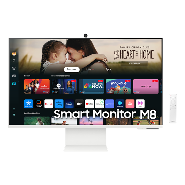 Samsung 32" LS32DM801UUXDU M8 4K UHD VA HDMI/USB/USB-C/Wi-Fi/Bluetooth smart monitor