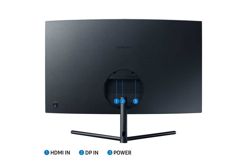 Samsung 32" LU32R590CWPXEN UHD HDMI/DP ívelt kijelzős monitor