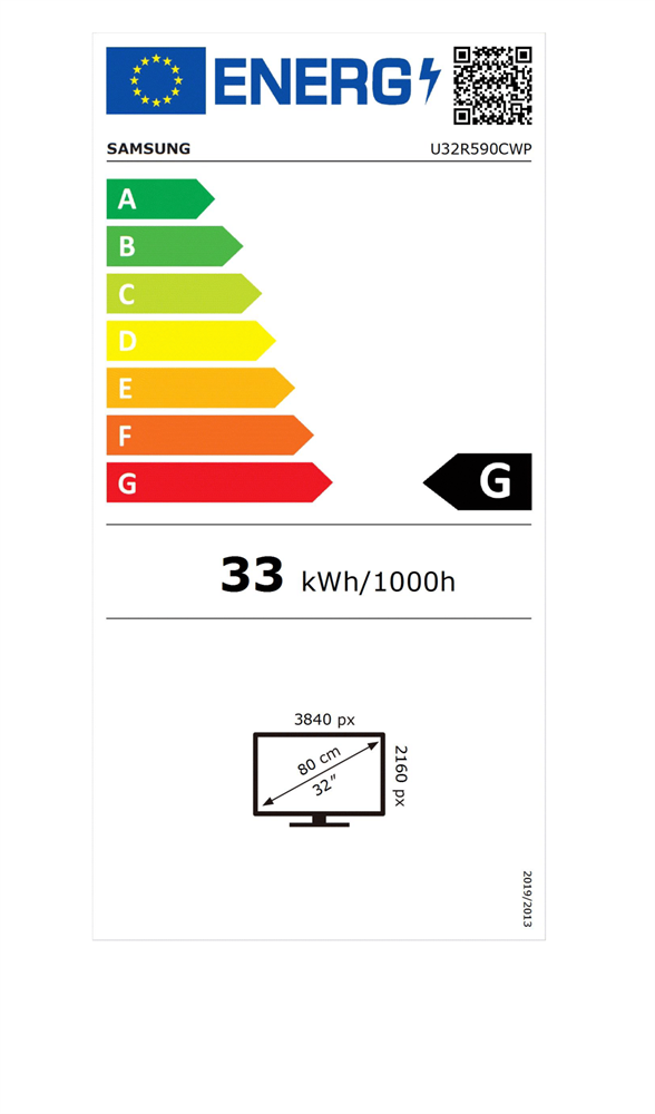 Samsung 32" LU32R590CWPXEN UHD HDMI/DP ívelt kijelzős monitor