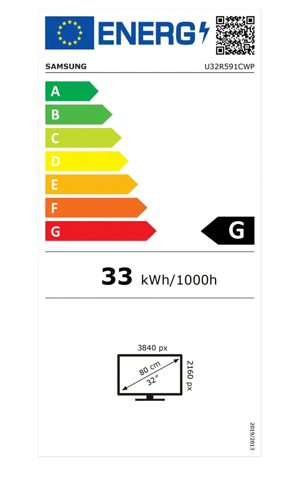 Samsung 32" LU32R591CWPXEN UHD HDMI/DP ívelt kijelzős monitor