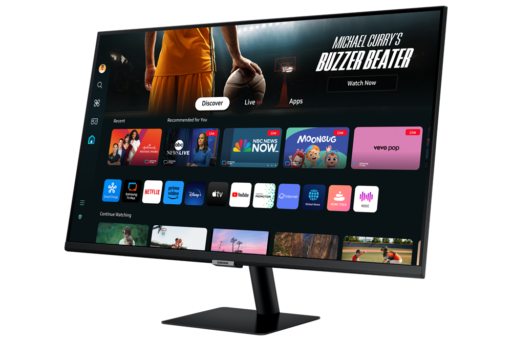 Samsung 32" M7 LS32DM700UPXEN 4K UHD VA HDMI/USB fekete smart monitor