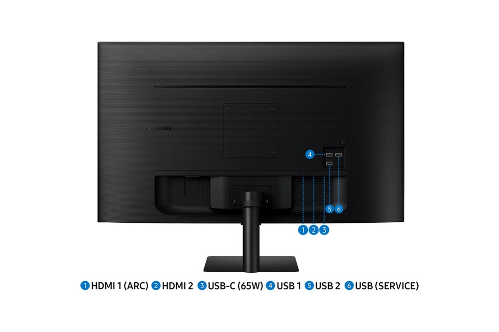 Samsung 32" M7 LS32DM700UPXEN 4K UHD VA HDMI/USB fekete smart monitor