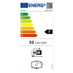 Samsung 32" M7 LS32DM700UPXEN 4K UHD VA HDMI/USB fekete smart monitor