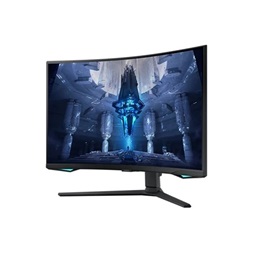 Samsung 32" Odyssey Neo G7 Quantum Dot UHD VA 165Hz DP/HDMI/USB fekete ívelt miniLED gamer monitor