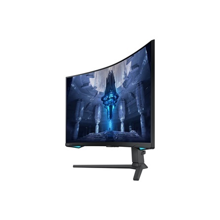 Samsung 32" Odyssey Neo G7 Quantum Dot UHD VA 165Hz DP/HDMI/USB fekete ívelt miniLED gamer monitor