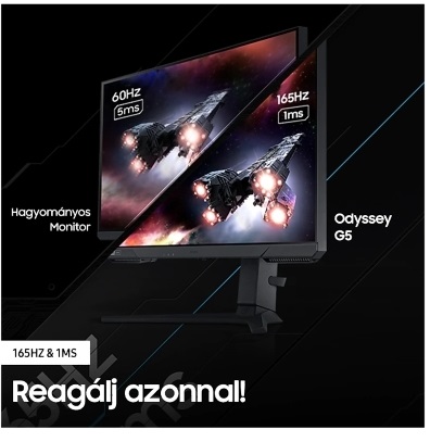 Samsung 32" S32AG500PU WQHD IPS 165Hz HDMI/DP HDR10 monitor