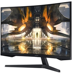 Samsung 32" S32AG550EU QHD VA 165Hz HDMI/DP fekete ívelt gamer monitor