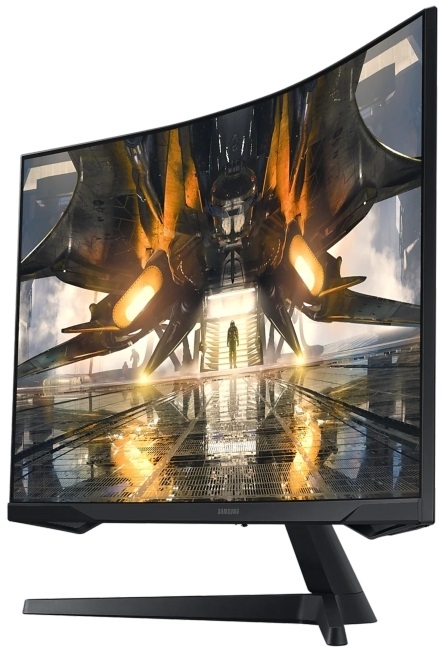 Samsung 32" S32AG550EU QHD VA 165Hz HDMI/DP fekete ívelt gamer monitor